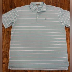 Peter Millar Men’s Golf Polo Thistle 1900 size XL